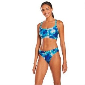 Funkita Deep Impact Racerback Bikini NWT Italian Fabric Australian Design